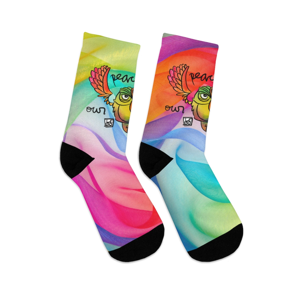 Peace in Our Time - Rainbow Collection - Lebo Tribe Socks